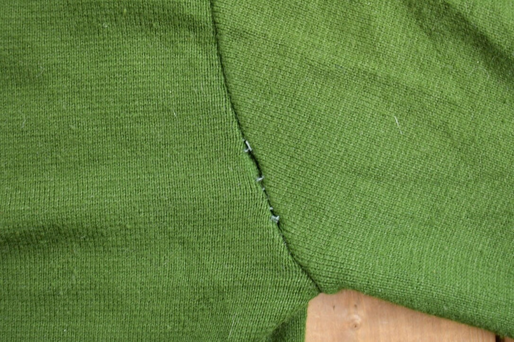 Vintage 1990s Green Blank Cardigan Sweater