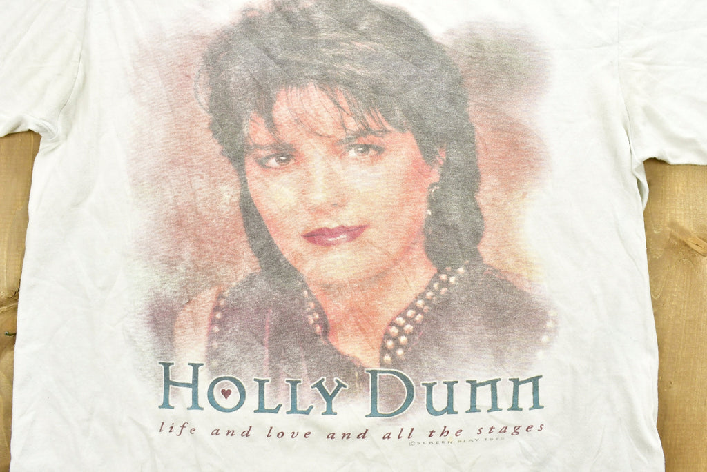 Vintage 1995 Holly Dunn Life And Love And All The Stages Band T-shirt