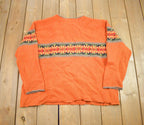 Vintage 1990s Eddie Bauer Knit Crewneck Sweater Made In USA