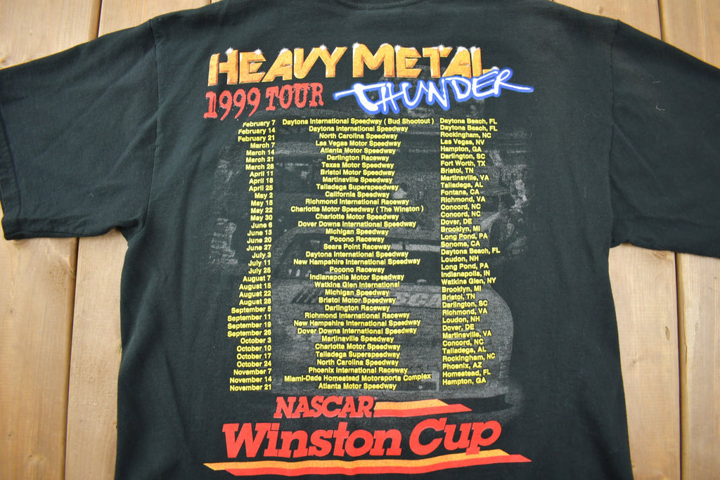 Vintage 1999 NASCAR Winston Cup Racing T-Shirt