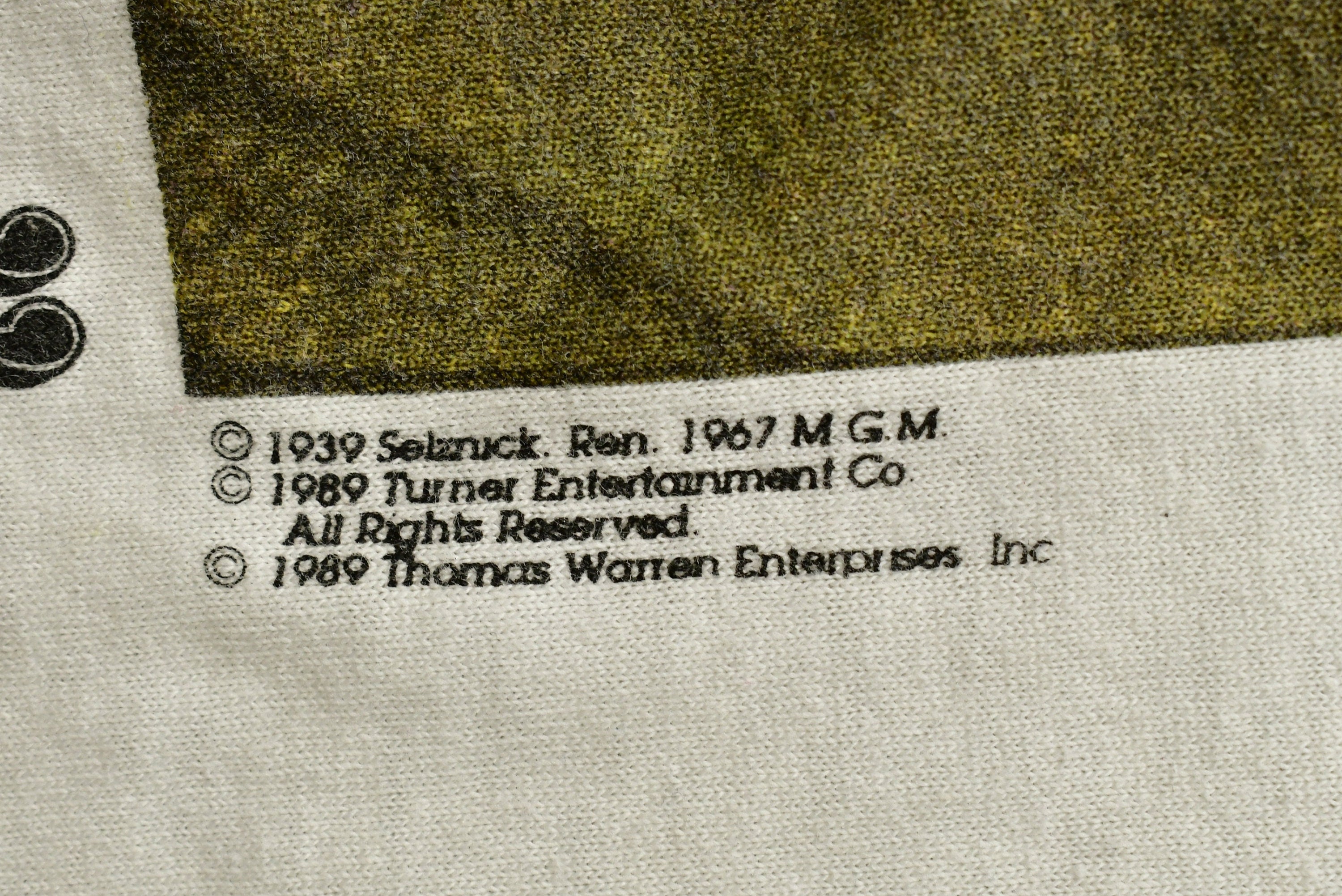 Vintage 1989 Gone With The Wind Movie Promo T-shirt Made In USA Thomas Warren Single Stitch