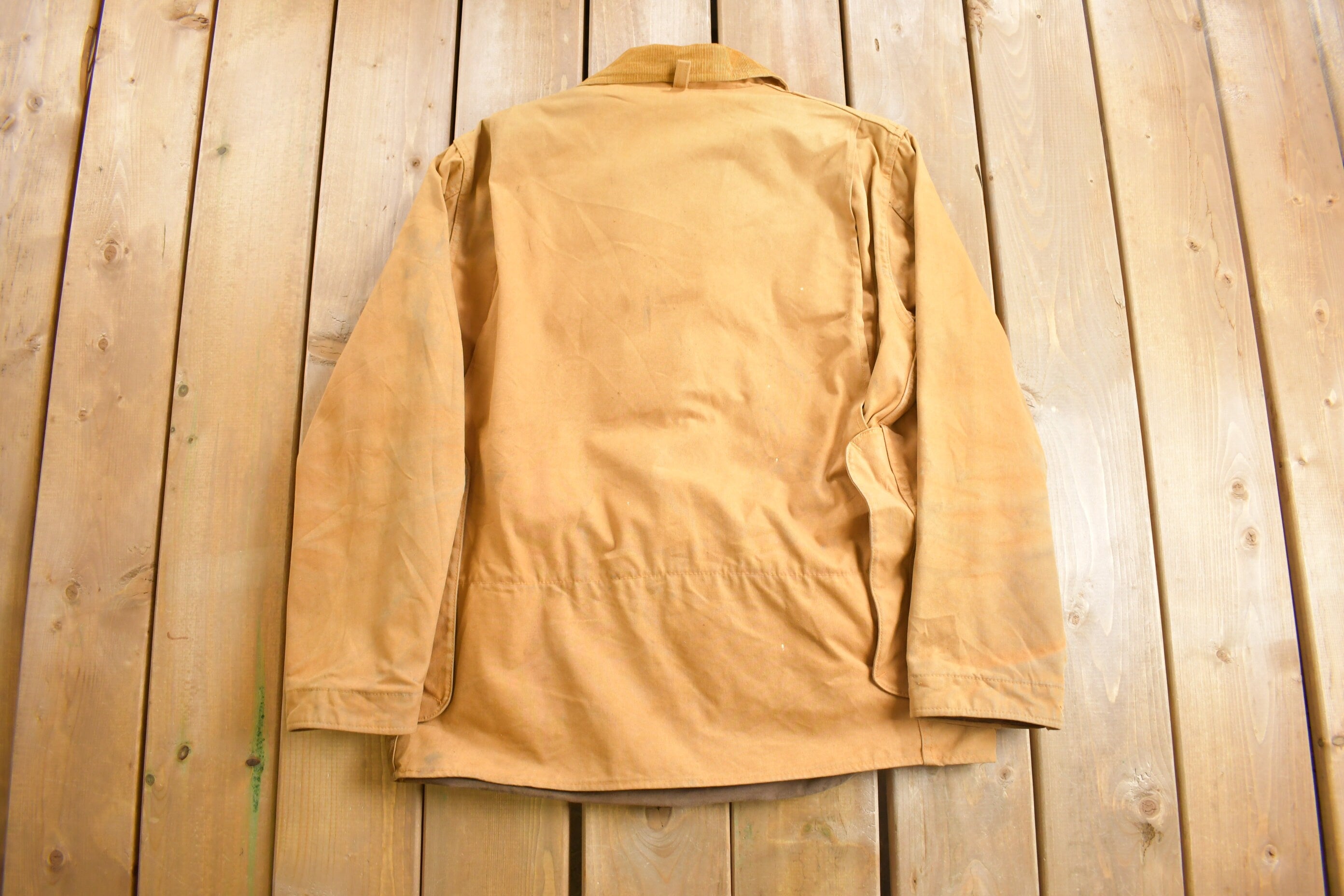 Vintage 1950s Red Head Canvas Hunting Jacket Made In USA