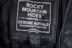 Vintage 1990s Rocky Mountain Hides Leather Jacket