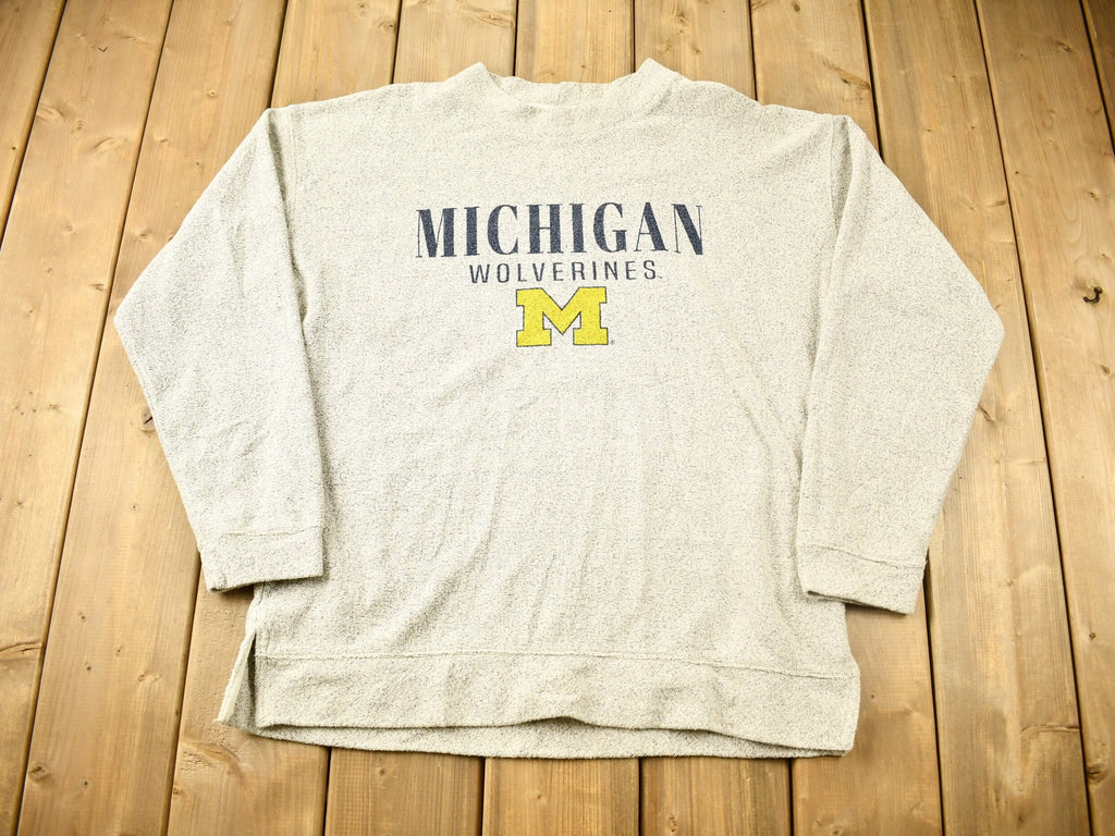 Vintage 1990s University of Michigan Wolverines Collegiate Ladies Crewneck