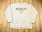 Vintage 1990s University of Michigan Wolverines Collegiate Ladies Crewneck