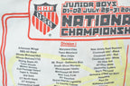 Vintage 2004 Junior Boys National Championship Disney Sports T-Shirt
