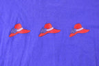 Vintage 1990s Red Hat Embroidered Graphic T-Shirt