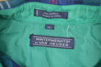 Vintage 1990s Van Heusen Plaid Lined Button Up Shirt