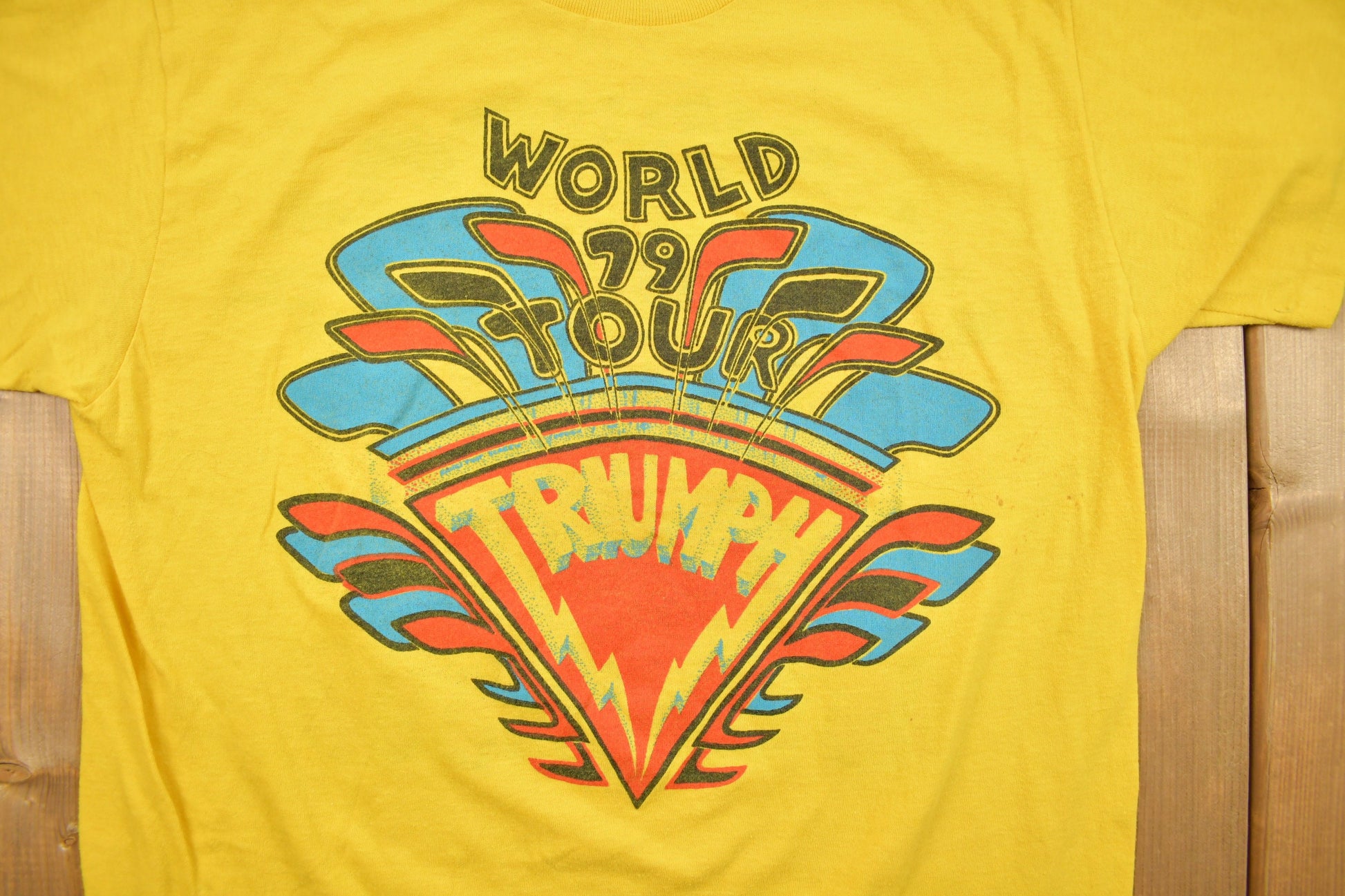 Vintage 1979 Triumph Tour Band T-shirt
