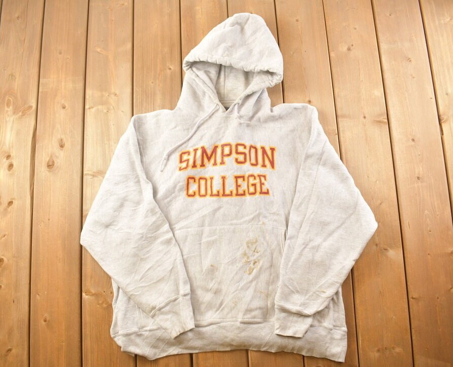 Vintage 1990s Simpson College Champion Reverse Weave Crewneck