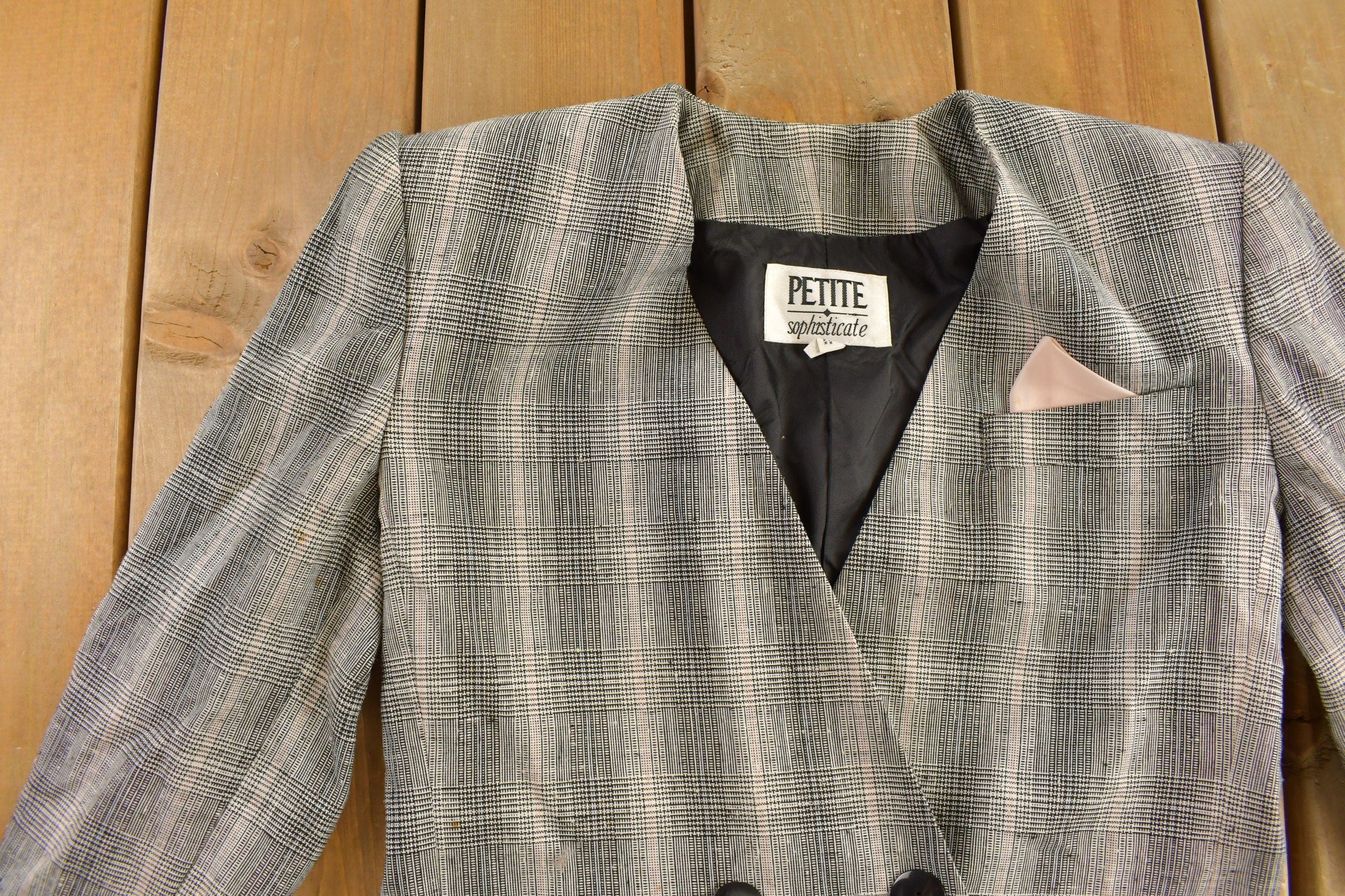 Vintage 1990s Petite Sophisticate Blazer Jacket
