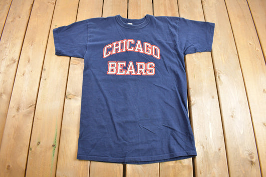 Vintage 1980s Chicago Bears NFL Champion T-Shirt / 80s Champion / Made In The USA / Single Stitch