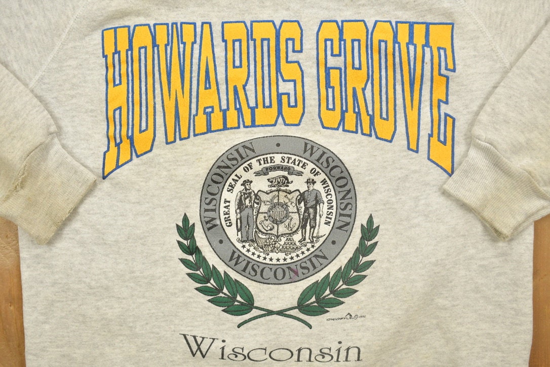 Vintage 1990s Howards Grove Wisconsin Sweatshirt