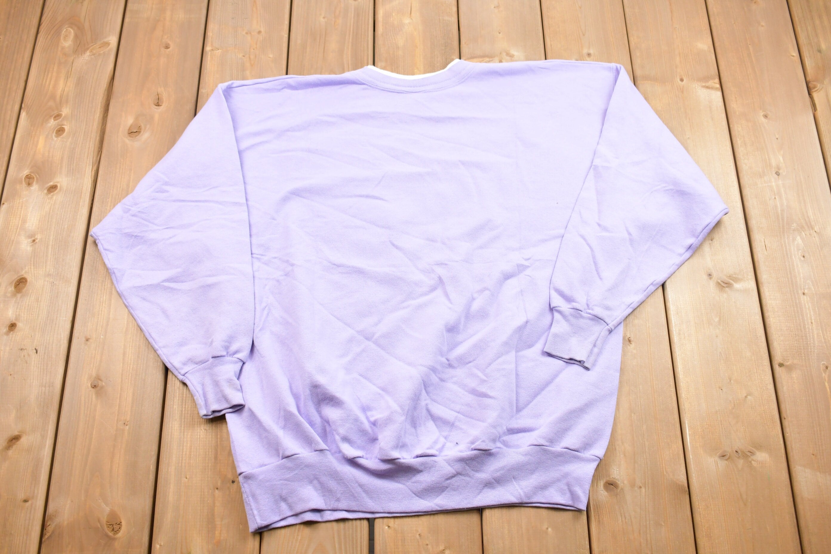 Vintage 1990s Morning Sun Winter Wonderland Crewneck Sweatshirt