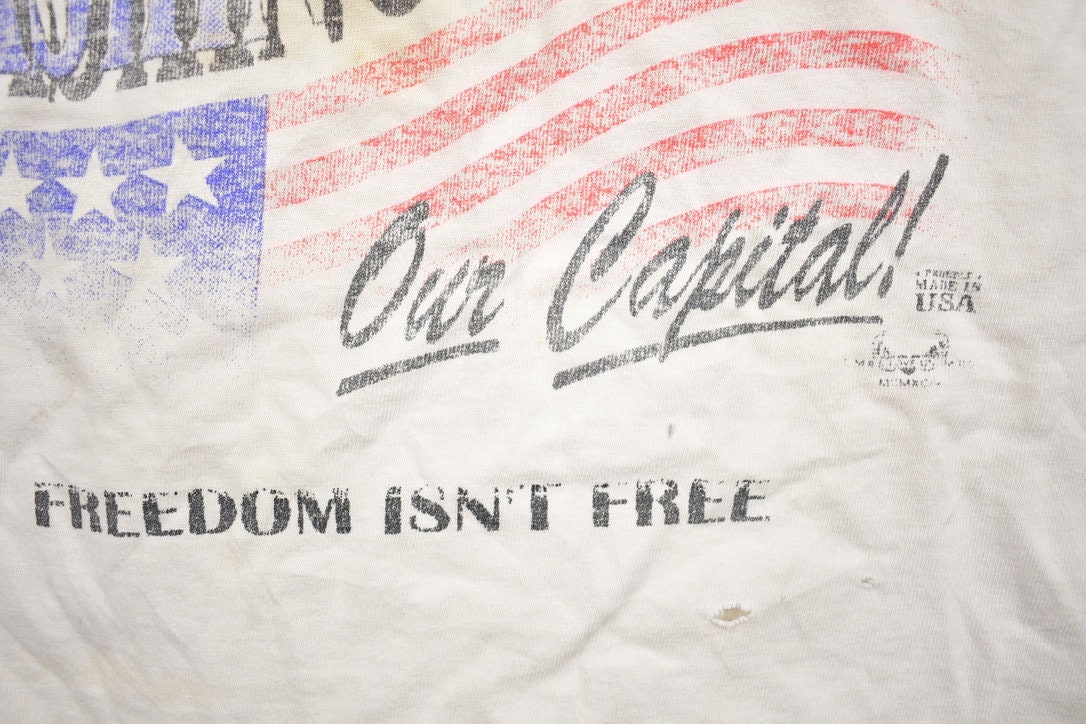 Vintage 1990s Washington D.C Tourism T-Shirt
