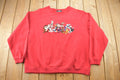 Vintage 1995 Looney Tunes Embroidered Crewneck Sweatshirt