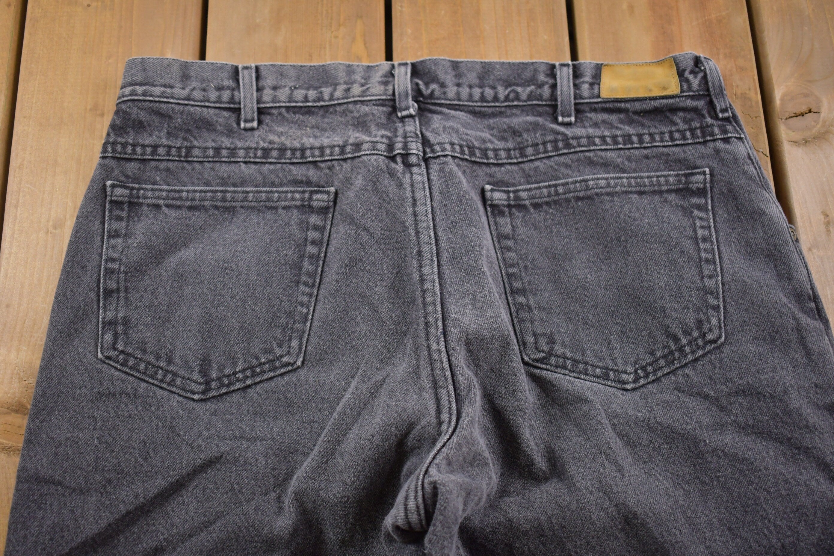 Vintage 1990's Unbranded Lined Jeans  Made in USA  American Vintage  Basic Clothing  Warm Pants  Streetwear Fashion  Vintage Pants