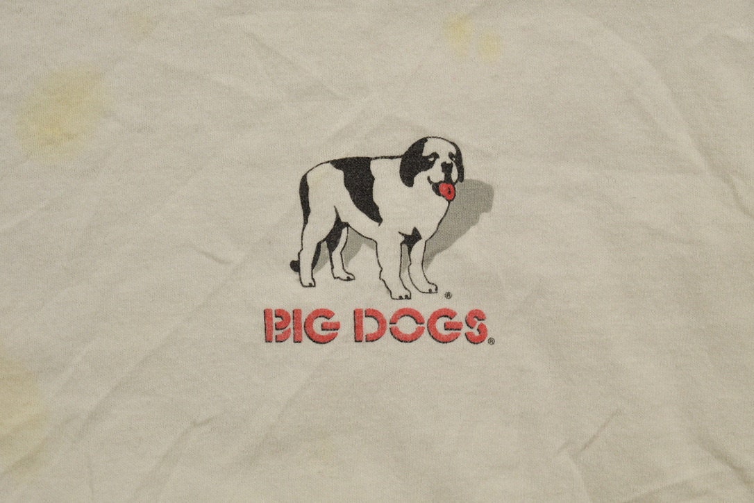Vintage Big Dogs "Five O'Clock Somewhere" Funny Graphic T Shirt