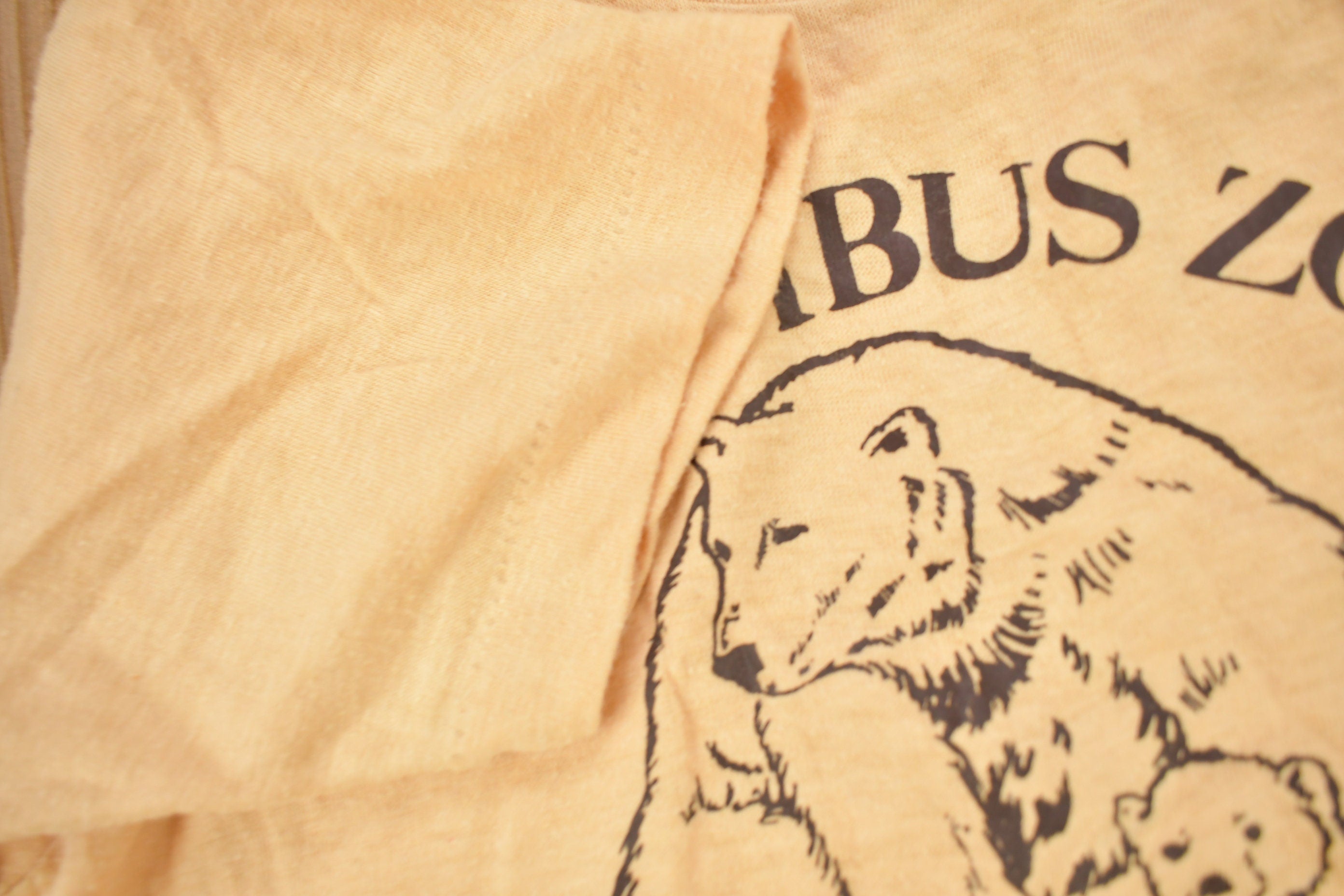 Vintage 1970s Columbus Zoo Ohio T-Shirt