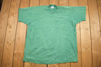 Vintage 1990s Blank Green T-Shirt