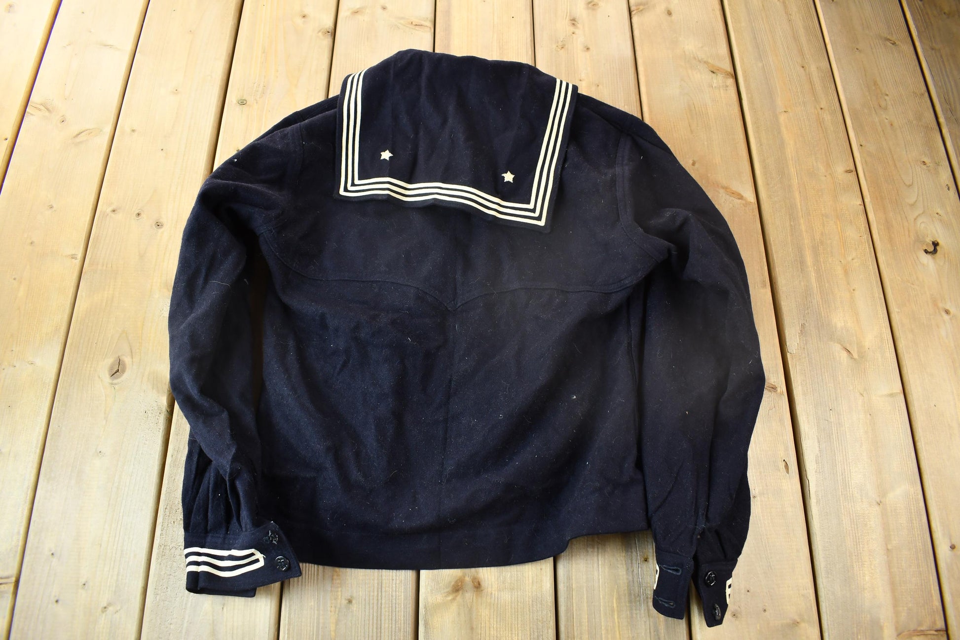 Vintage 1940s WWll Naval Wool Sweater