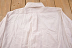 Vintage 1990s Gentlemens Wear House Striped Button Up Shirt