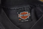 Vintage 1991 Kingston Harley Davidson Ontario Canada Single Stitch Graphic T-Shirt Made In USA