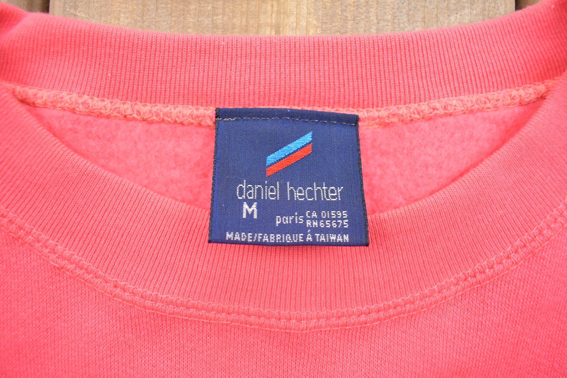 Vintage 1980s Blank Pink Crewneck Sweatshirt