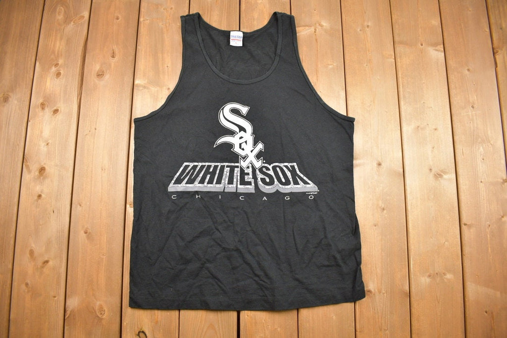 Vintage 1997 Chicago White Sox MLB True Fan Tank Top T-Shirt