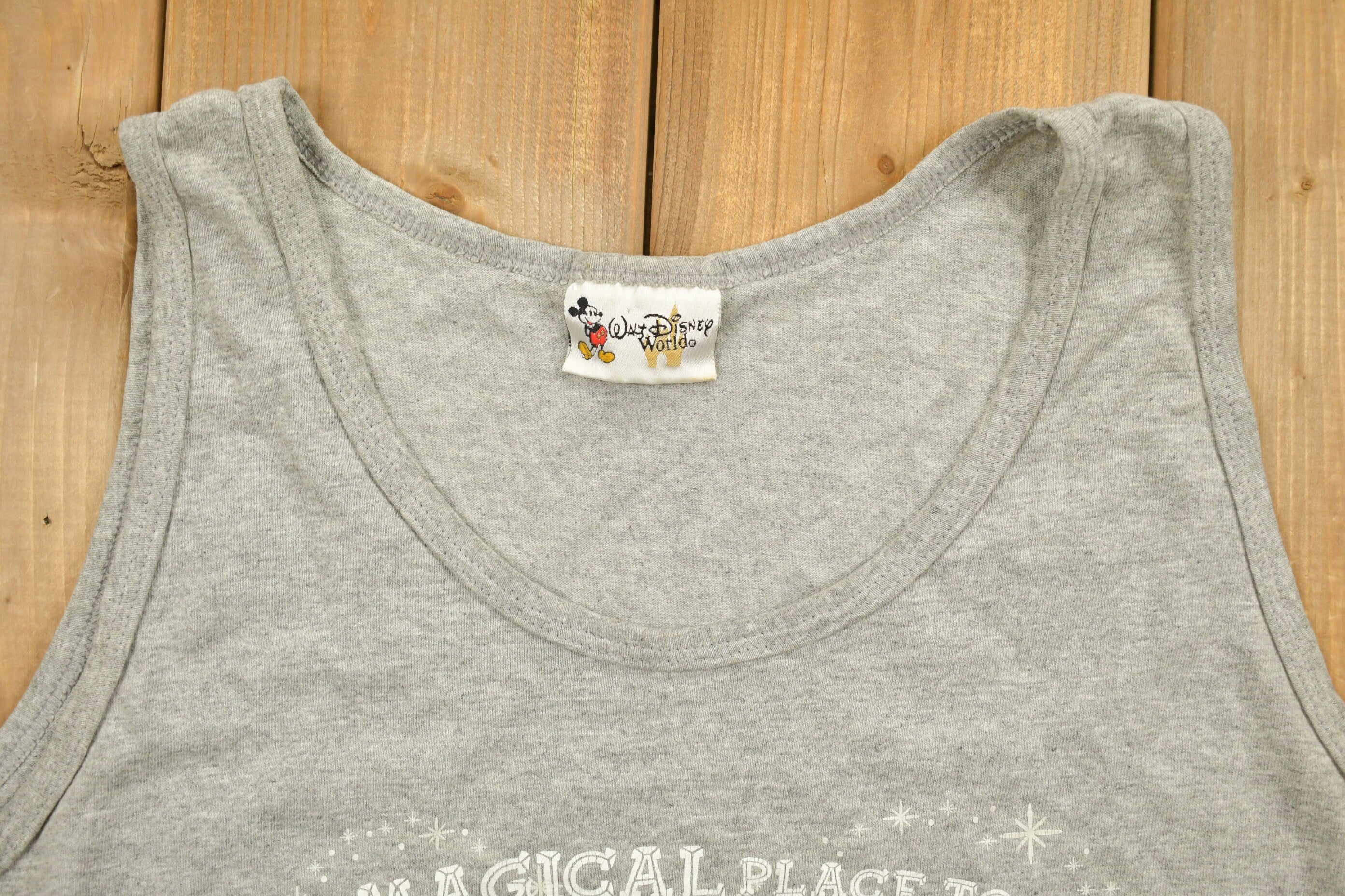Vintage 2003 Walt Disney World Tank Top Shirt
