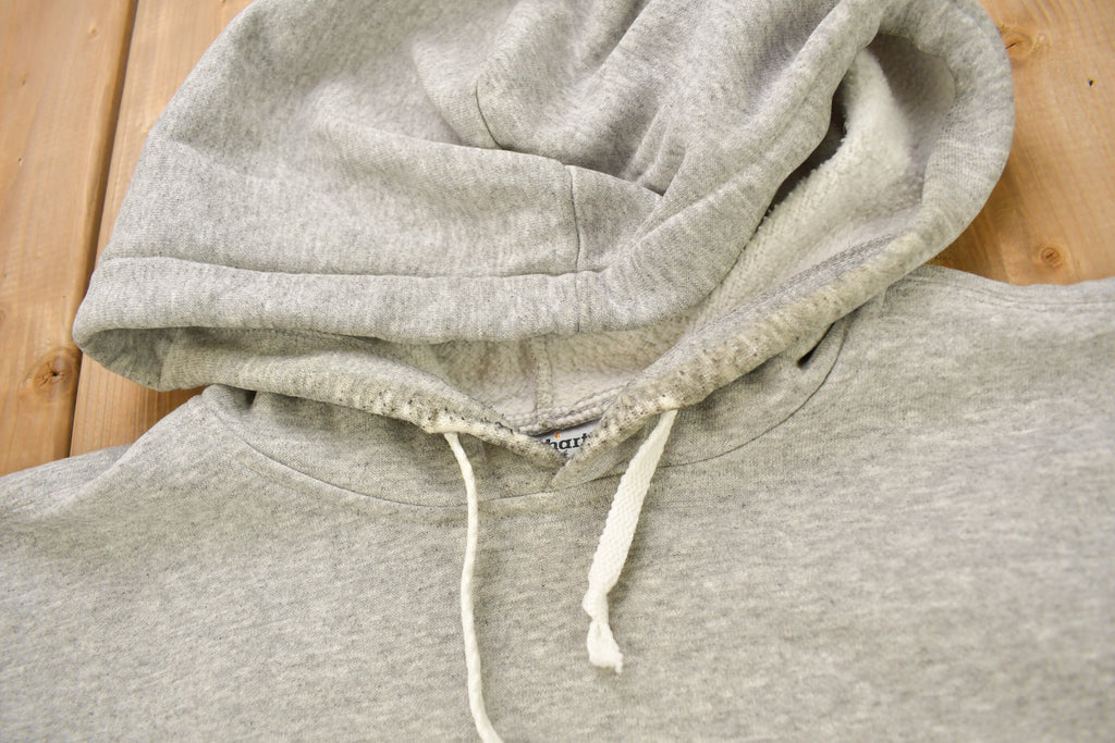 Vintage 1990s Carhartt Heather Grey Hoodie