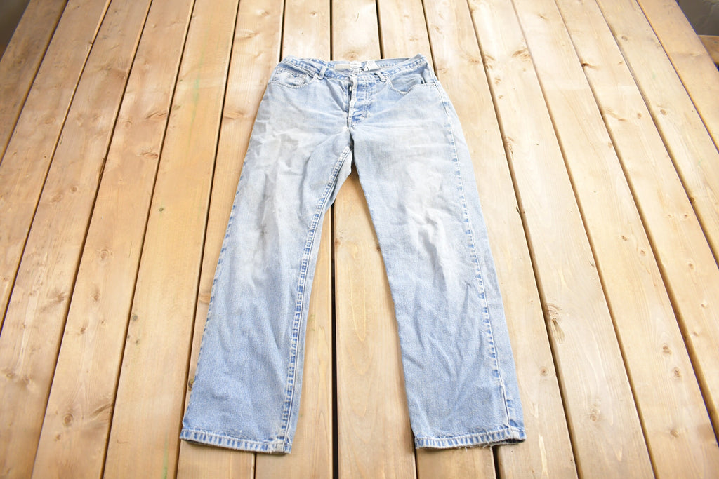 Vintage 1990s Calvin Klein Jeans Distressed Size 32 x 31
