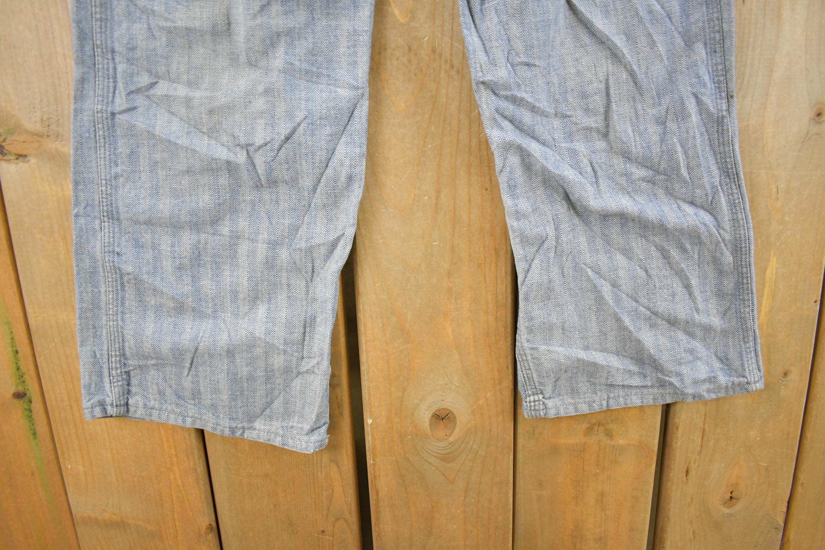 Vintage 1990's BIG MAC Denim Coveralls Youth 12