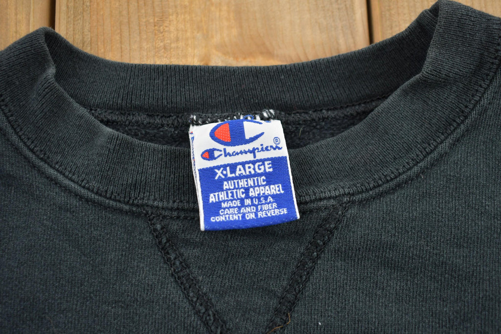 Vintage 1990s Blank Champion Crewneck Sweatshirt