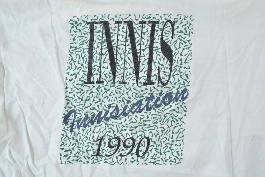 Vintage 1990 Innis Innisiation Souvenir College University T-Shirt