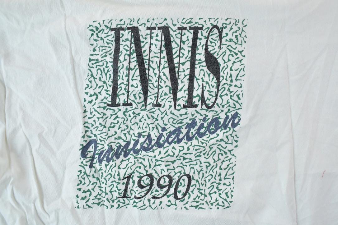 Vintage 1990 Innis Innisiation Souvenir College University T-Shirt