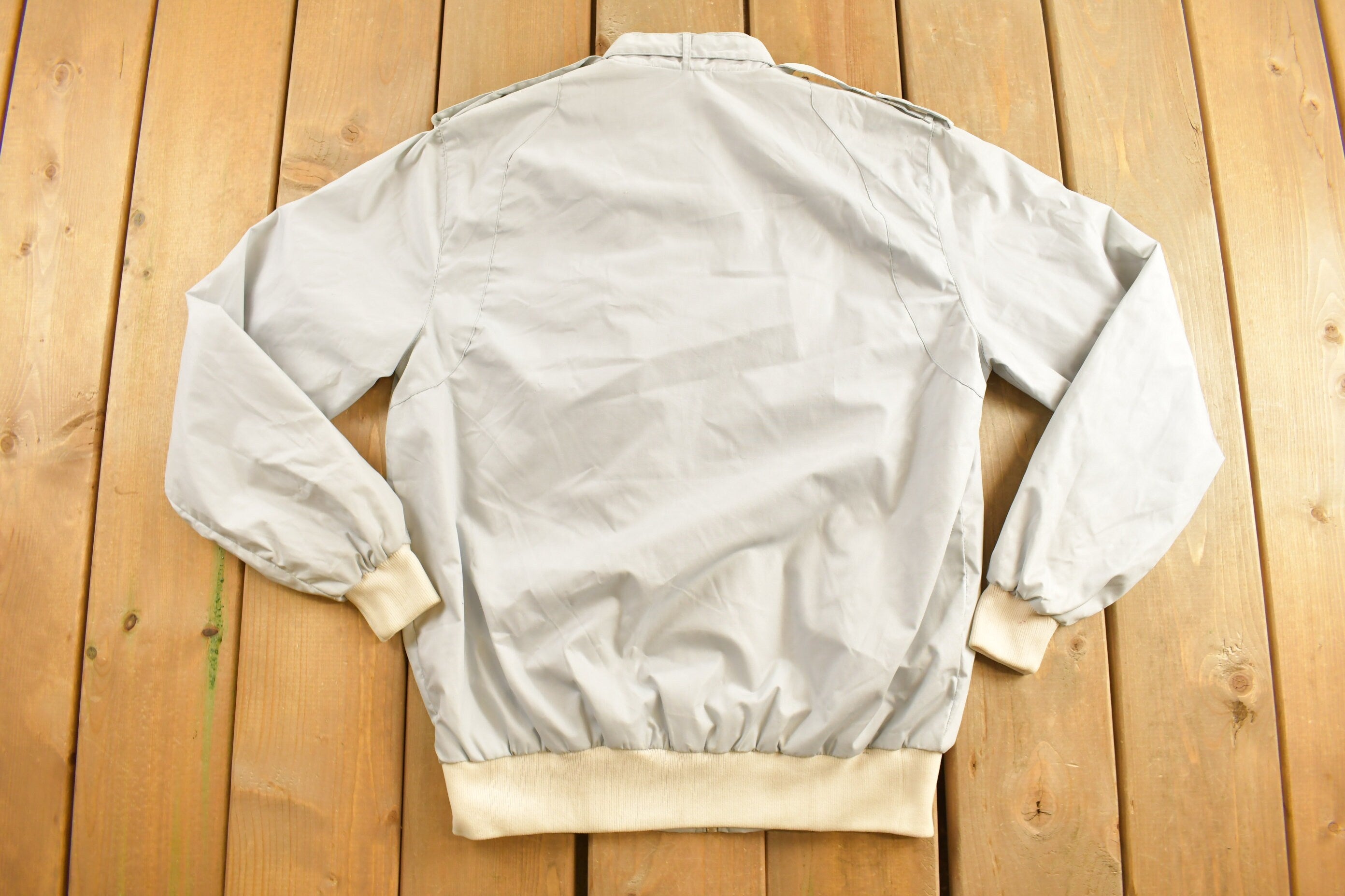 Vintage 1990s Grey Emelio Zip Up Jacket