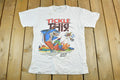 Vintage 1990s Cancun Mexico Graphic Souvenir T Shirt Men's Large