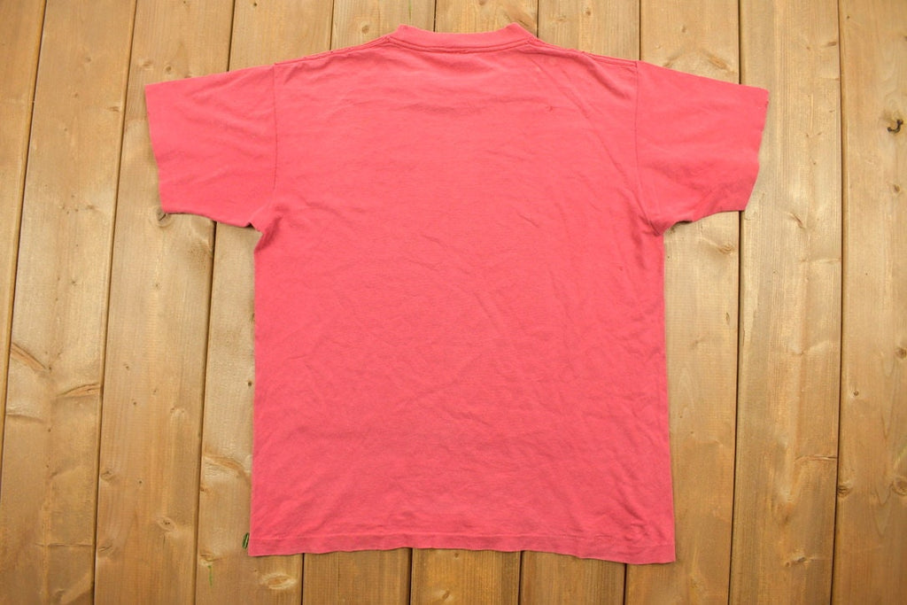 Vintage 1990s Pink MB University Collegiate T-Shirt