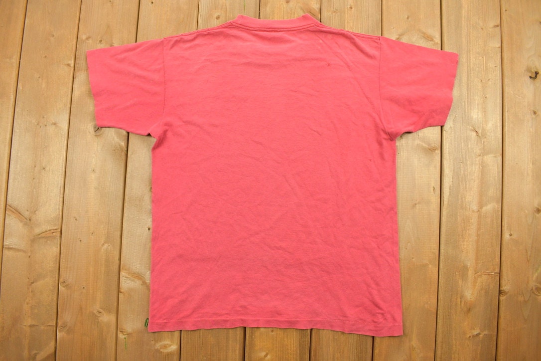 Vintage 1990s Pink MB University Collegiate T-Shirt