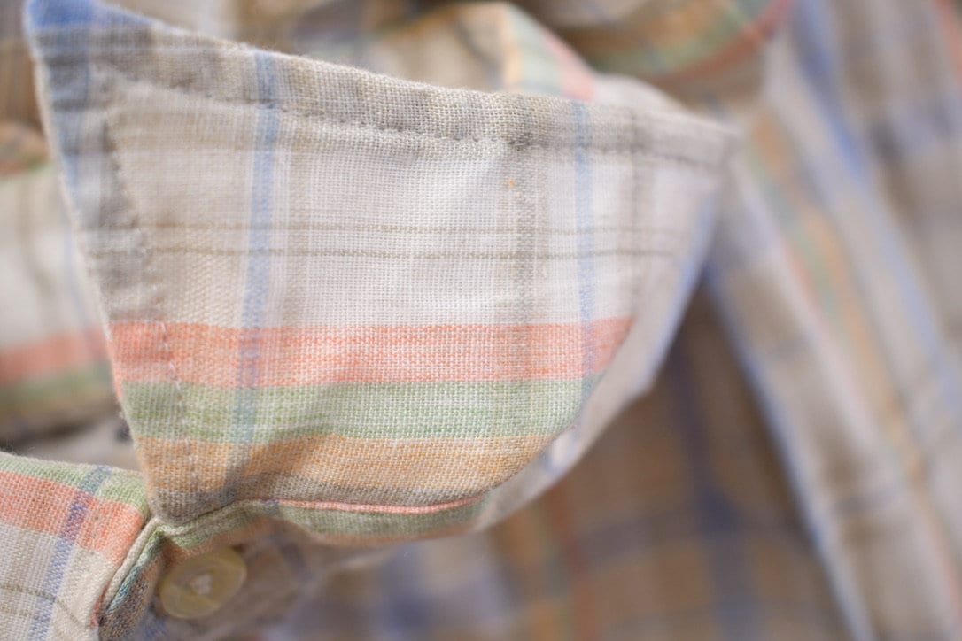 Vintage 1990s Levi's Button Up Plaid Shirt