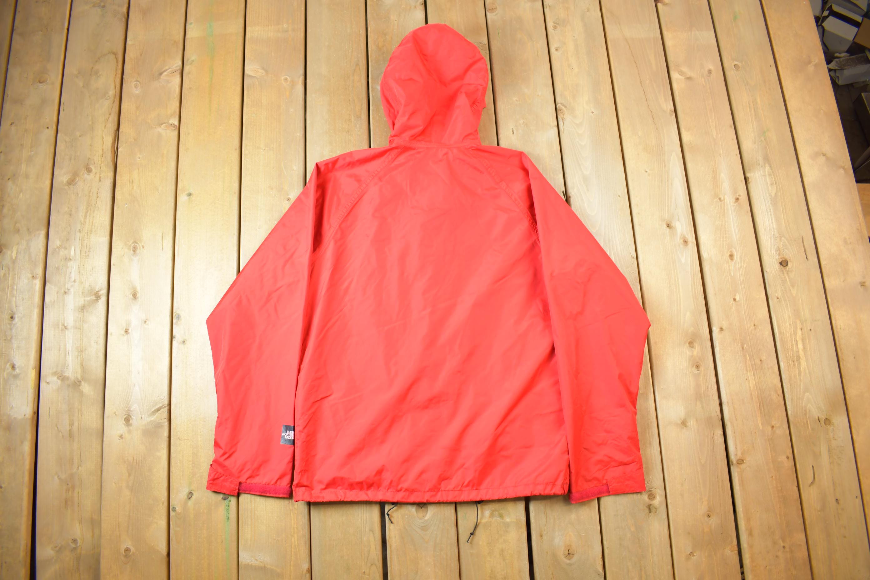Vintage Y2k The North Flag Windbreaker Jacket Made In USA