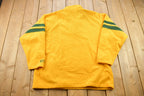 Vintage 1990s Green Bay Packers NFL Quarter Zip Sweatshirt