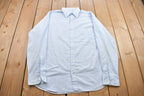 Vintage 1990s Button Up Dress Shirt