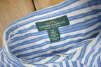 Vintage 1990s LRL Lauren Jeans Co Button Up Striped Shirt