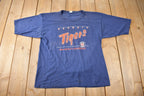Vintage 1984 Detroit Tigers MLB Baseball World Champions Graphic T-Shirt Made In USA