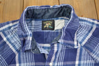 Vintage 1990s Saddle King Western Style Heavy Button Up Shirt - XL
