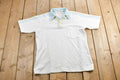 Vintage 1980s Edwerds Blank Quarter Button Up Polo Shirt