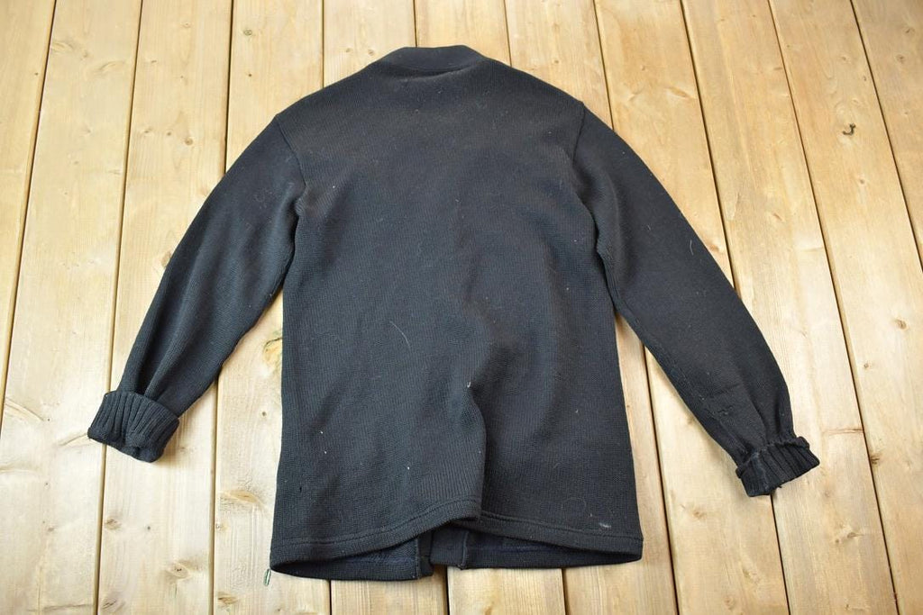 Vintage 1950s Imperial Knit Perfect Mild Distress Cardigan Sweater Made In USA