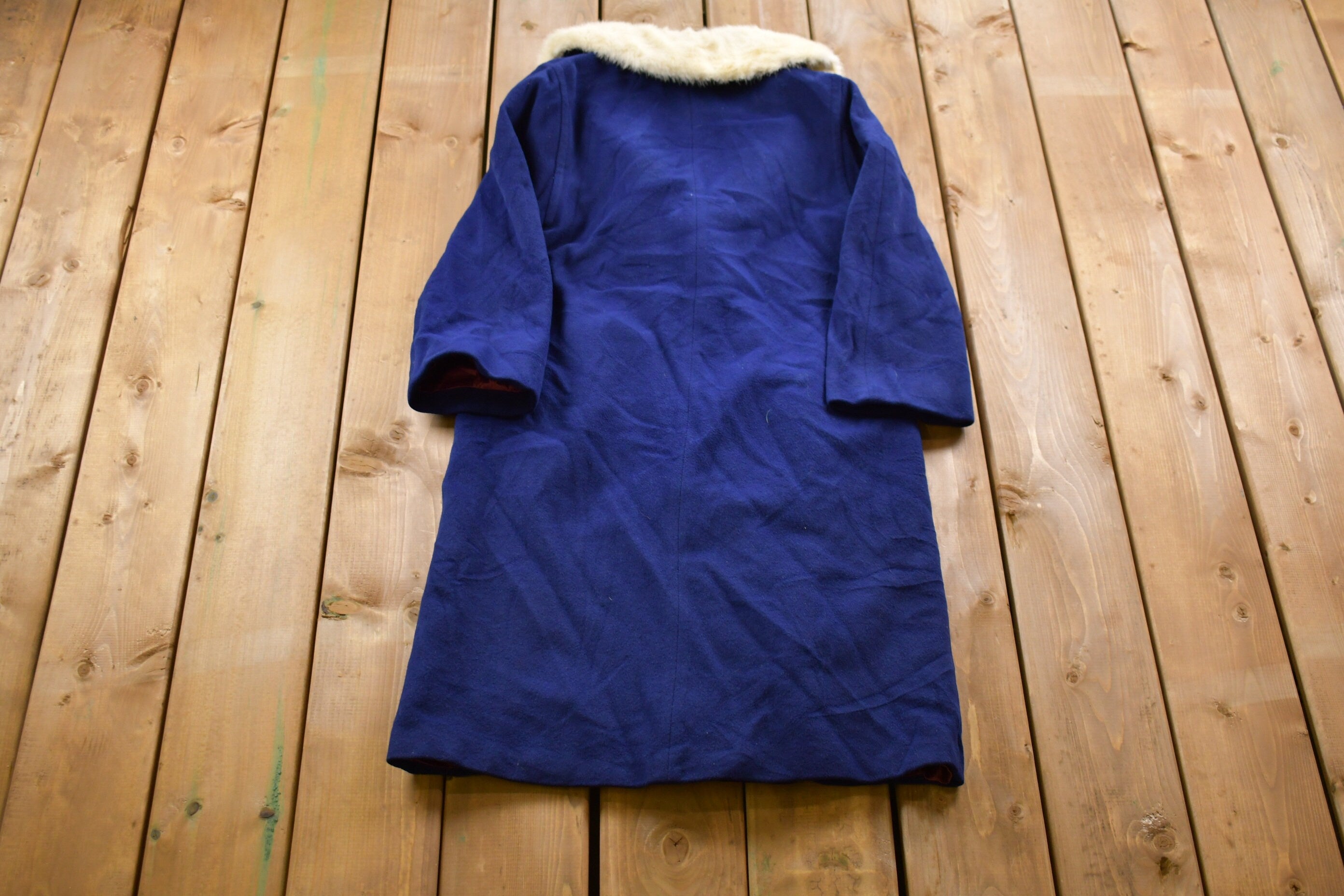 Vintage 1980s 100% Cashmere Fur Jacket